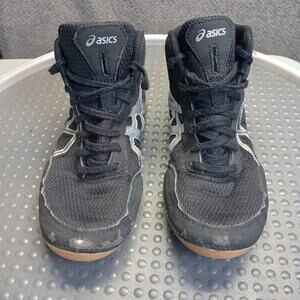 Asics Kids Matflex Leather Wrestling Athletic Sports Shoes